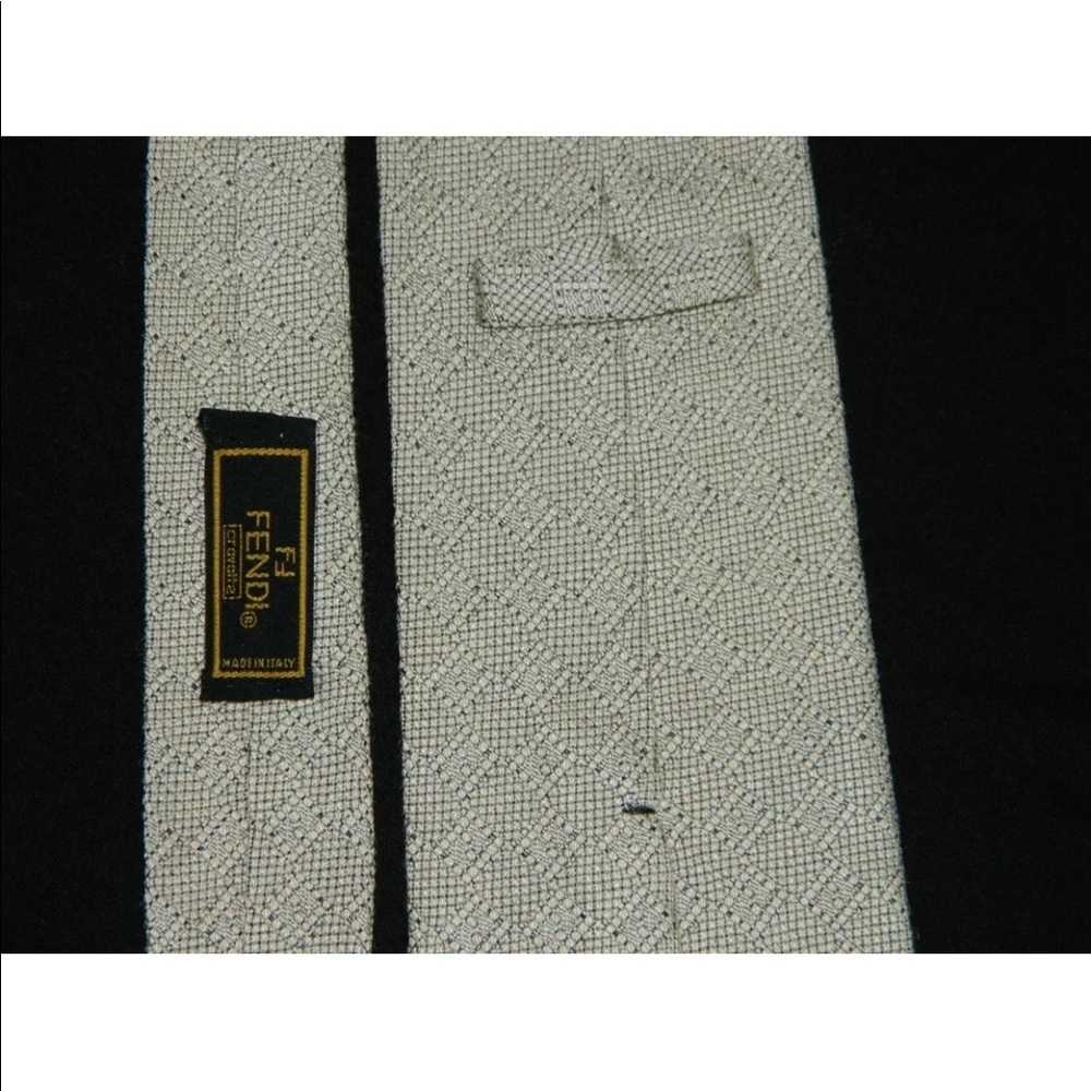 Fendi Cravatte Silk Necktie - Picture 11 of 12
